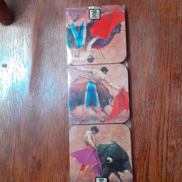 manufacturas Accents Coasters Spanish Matadors Poshmark